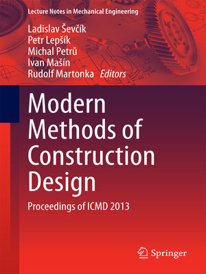 cover image of Modern Methods of Construction Design